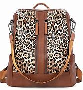 Image result for Leopard Print Backpack