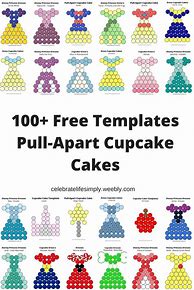 Image result for Pull Apart Cupcake Cake Letter