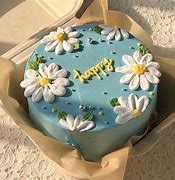 Image result for Aesthetic Flower Cake