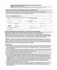 Image result for Blank Loan Forgiveness Form