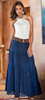 Image result for Extremely Low Cut Peasant Dress