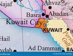 Image result for Kuwait Capital Map