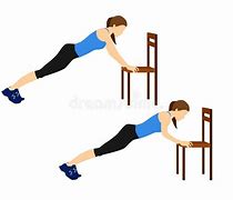 Image result for Chair Push-ups