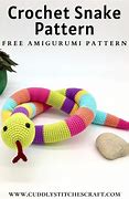 Image result for Snake Crochet Pattern