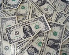 Image result for Money 1 Dollar Bills Pile