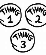 Image result for Thing 1 and 2 Logo