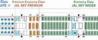 Image result for Japan Airlines 789 Aircraft Seating Chart