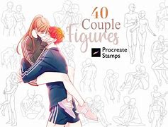 Image result for Anime Couple Pose Template