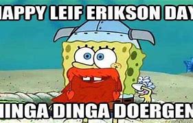 Image result for Leif Erikson Spongebob