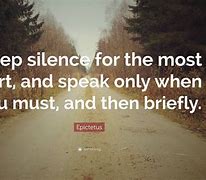 Image result for Silence Quotes