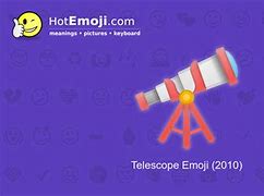 Image result for Telescope Emoji