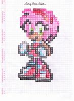 Image result for Pixel Super Amy Rose