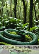 Image result for Snake Island Animals