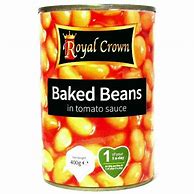 Image result for Bakeed Bean with Crown