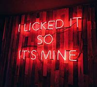 Image result for Red Neon Sign Outline