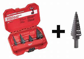 Image result for Step Drill Bit Set