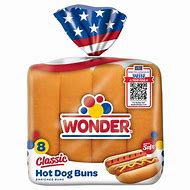 Image result for Wonder Hot Dog Buns