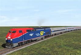 Image result for Amtrak 50 P42