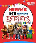 Image result for Roblox Birthday Card Printable