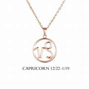 Image result for Capricorn Zodiac Necklace