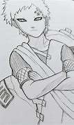 Image result for Gaara Naruto Drawing