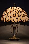 Image result for Amber Glass Lamp Base