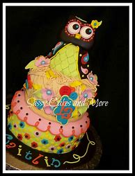 Image result for Owl Cake 7