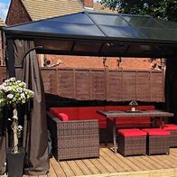 Image result for Wooden Gazebo with Roof