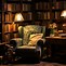 Image result for Cozy Library Room