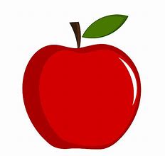 Image result for Red Apple Outline Clip Art with Seeds