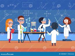 Image result for Cartoon Science Lab