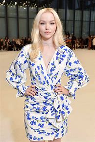 Image result for Dove Cameron Neon Dress