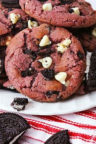 Image result for Red Velvet Oreo Cookies