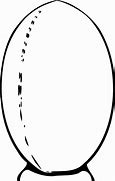 Image result for Rugby Ball Outline PNG