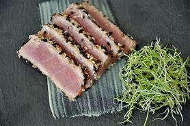 Image result for Sesame Wasabi Encrusted Tuna