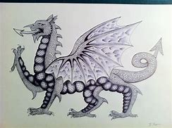 Image result for Welsh Dragon Yard Art