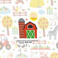 Image result for Farm Print Fabric