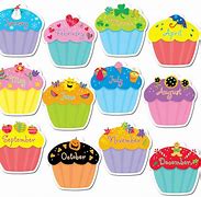 Image result for Birthday Cupcake Cut Out