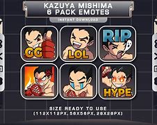 Image result for Kazuya Emote