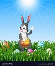 Image result for Floppy-Eared Bunny in a Basket Clip Art