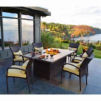 Image result for Outdoor Gas Fire Pit Tables