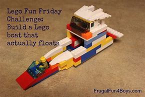 Image result for Homemade LEGO Boats