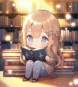 Image result for Stack of Books Chibi