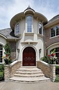 Image result for Front Entry Stone Steps