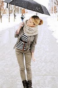 Image result for Rainy Weather Outfits