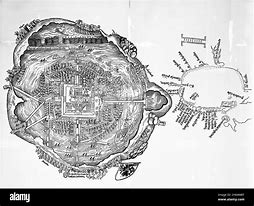 Image result for Map Tenochtitlan Aztec Capital