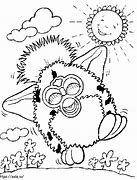 Image result for Furby Never Sleeps Outline