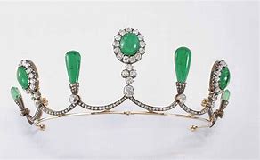 Image result for Bloodstone and Emerald Tiara