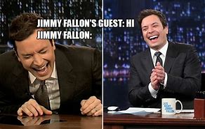 Image result for Jimmy Fallon Scared Meme