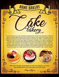 Image result for Cake Flyer Design